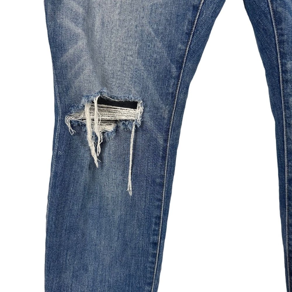 Madewell Blue Ankle Cropped Jeans - Picture 5 of 12